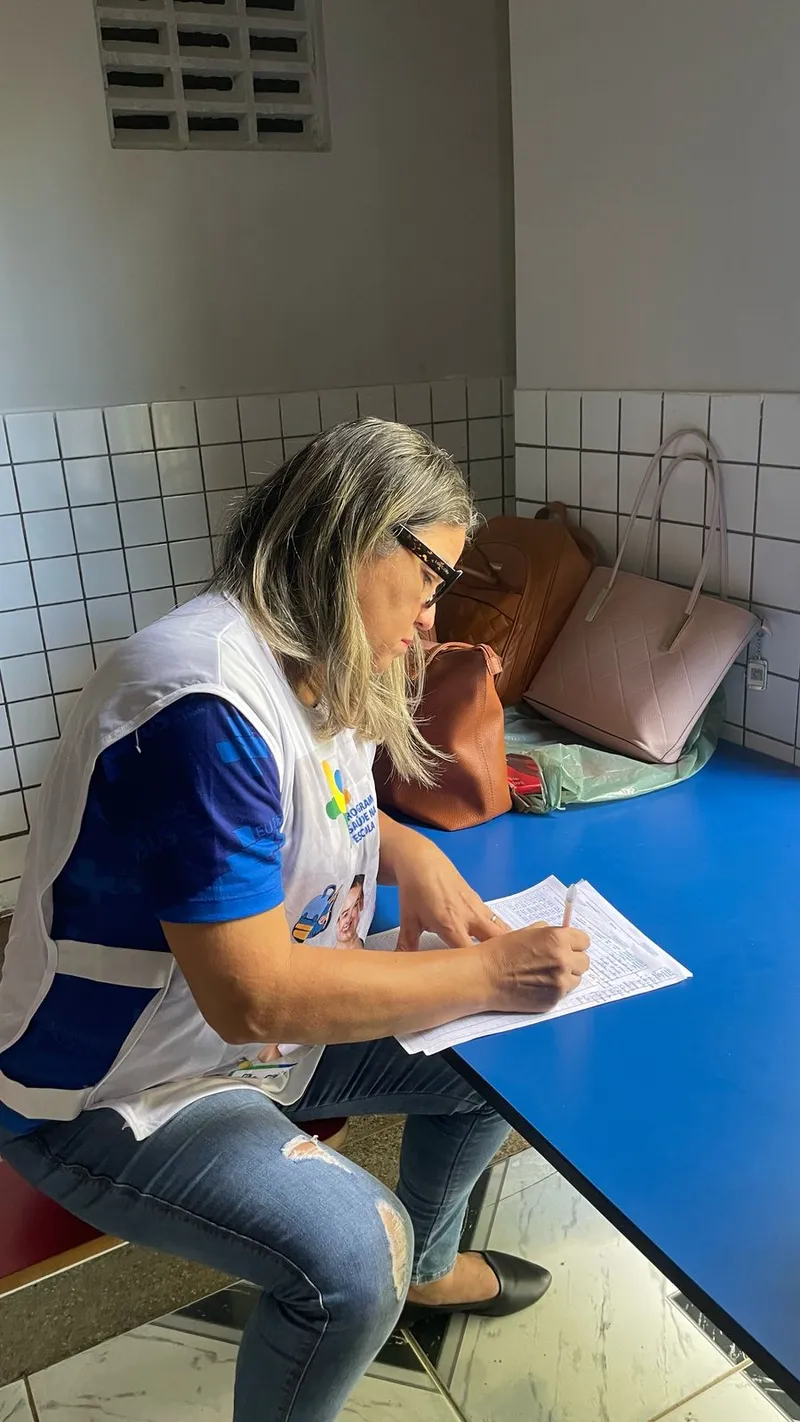Foto 15 – Prefeitura de Paraibano, por meio da Secretaria Municipal de Saúde, realiza mais uma ação do Saúde na Escola.