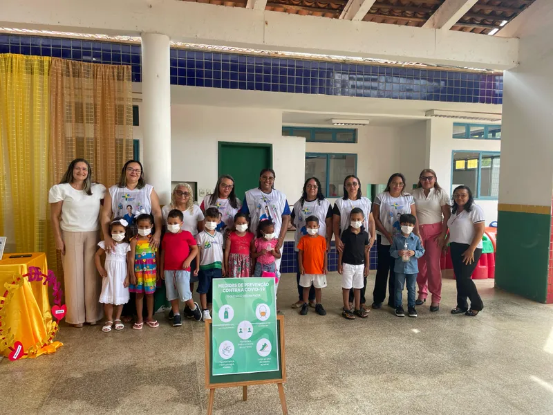 Prefeitura de Paraibano,realiza mais uma importante ação do Programa Saúde na Escola.