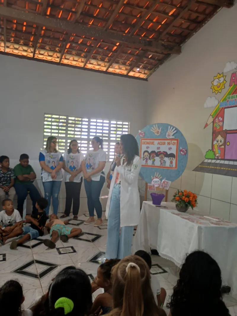 Foto 11 – Prefeitura de Paraibano, por meio da Secretaria Municipal de Saúde, realiza mais uma ação do Saúde na Escola.
