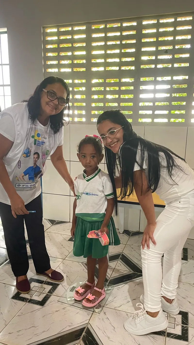 Foto 3 – Prefeitura de Paraibano, por meio da Secretaria Municipal de Saúde, realiza mais uma ação do Saúde na Escola.