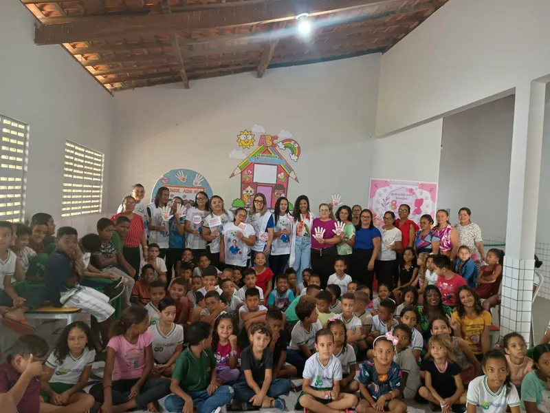 Foto 5 – Prefeitura de Paraibano, por meio da Secretaria Municipal de Saúde, realiza mais uma ação do Saúde na Escola.