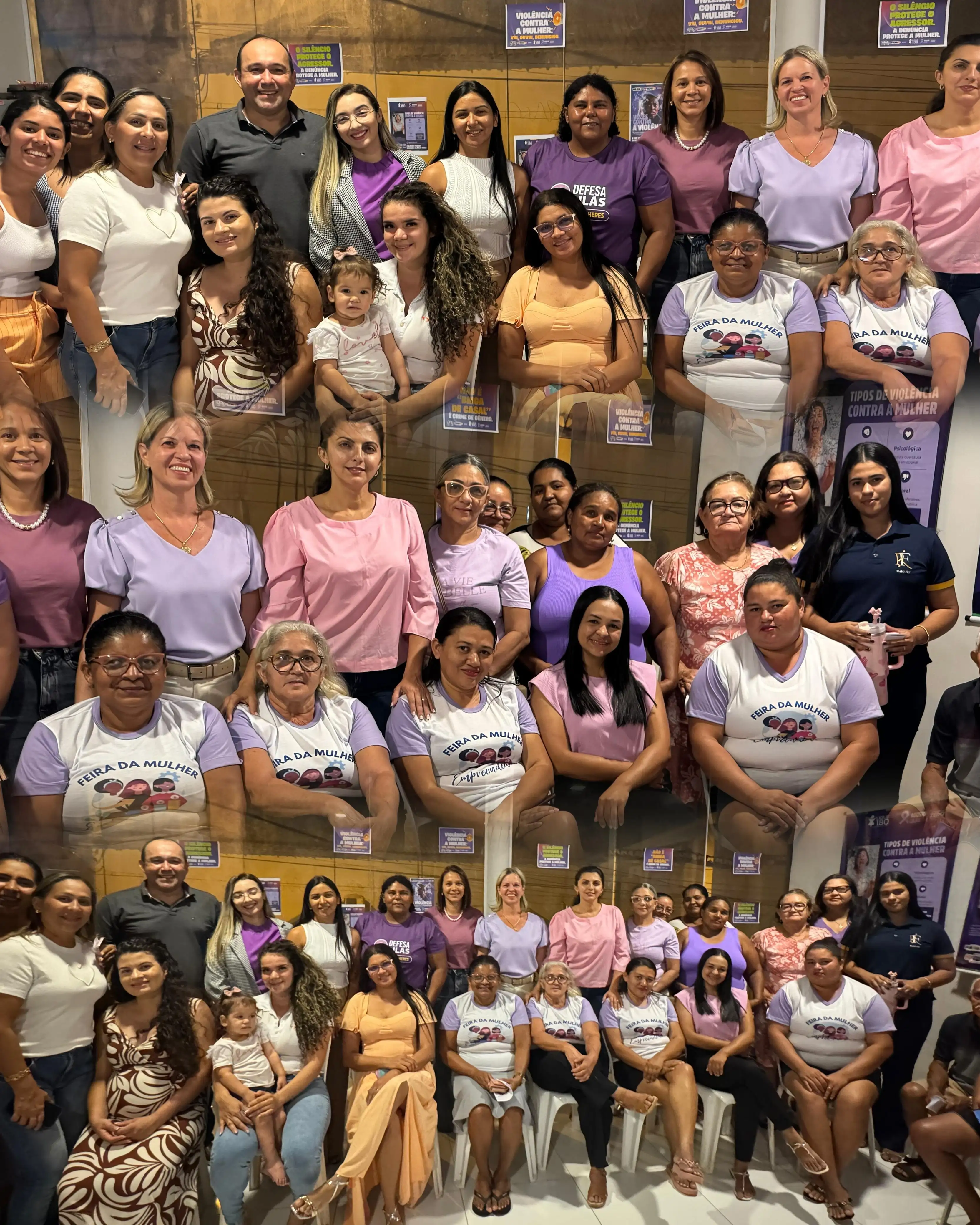 Prefeitura de Paraibano, através da Secretaria da Mulher, realiza o Chá da Tarde com as Mulheres Empreendedoras.