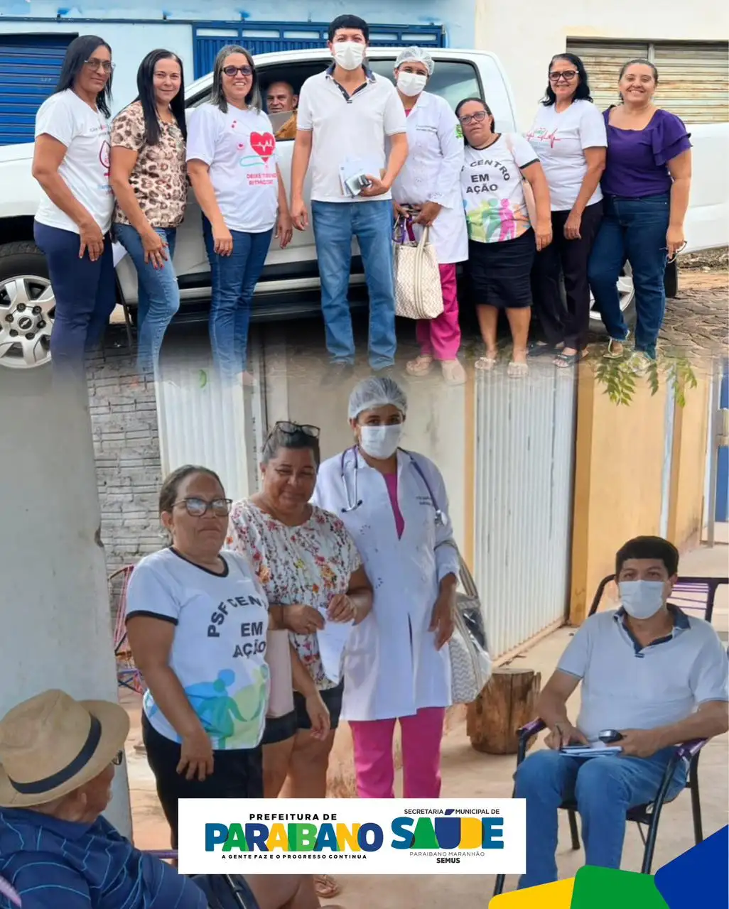 Prefeitura de Paraibano segue fortalecendo o cuidado com a população por meio da realização de visitas domiciliares.