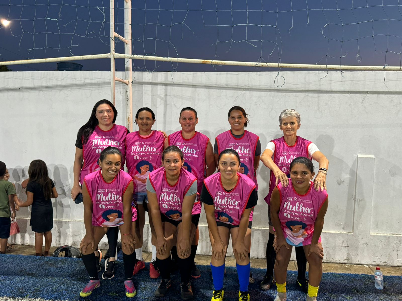 Foto 1 – PREFETITURA DE PARAIBANO REALIZA AÇÕES AO OUTBRO ROSA