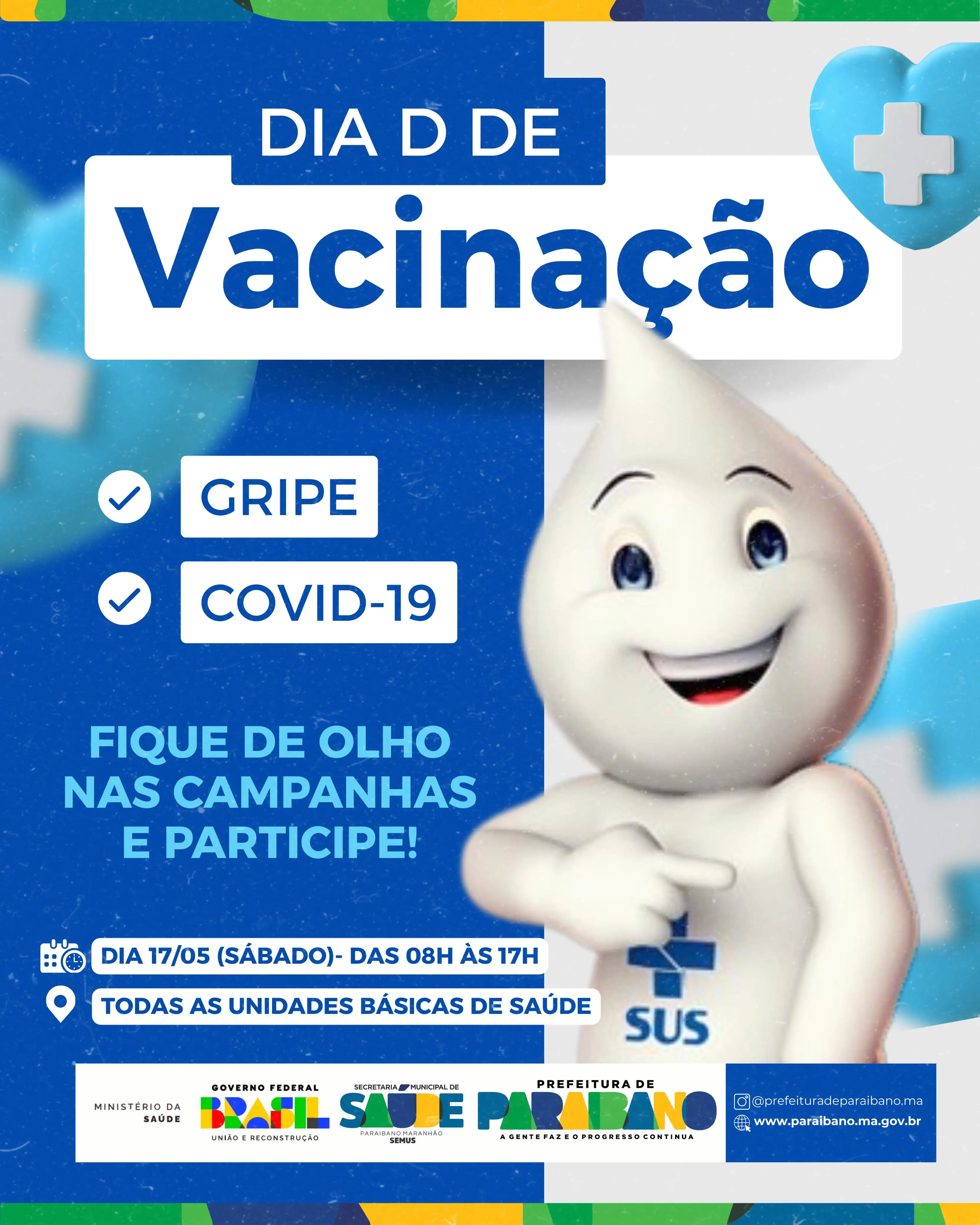 Prefeitura inicia Campanha de Vacinação contera a Gripe