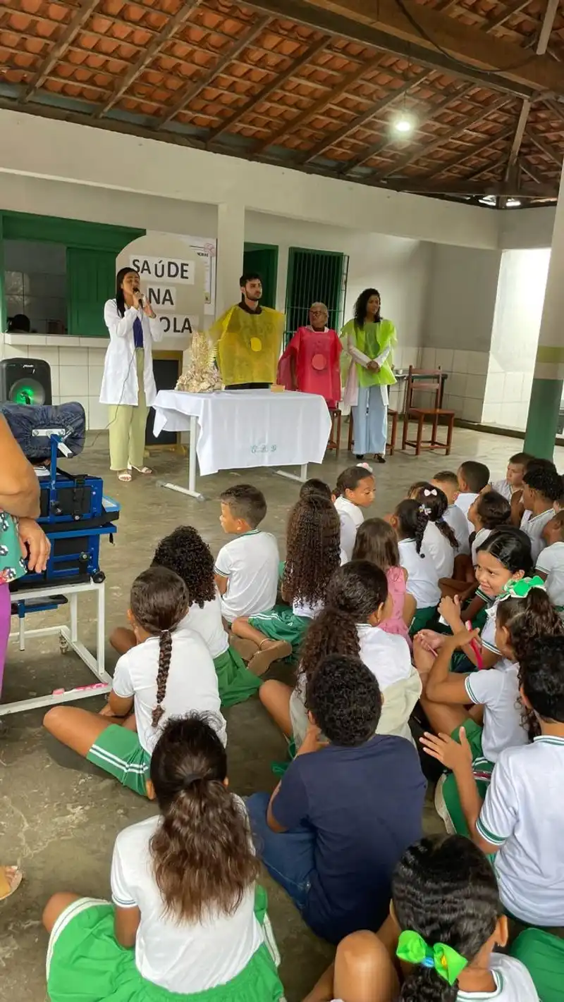Foto 4 – Prefeitura de Paraibano promove ações do Programa Saúde na Escola pelas unidades de ensino municipais.