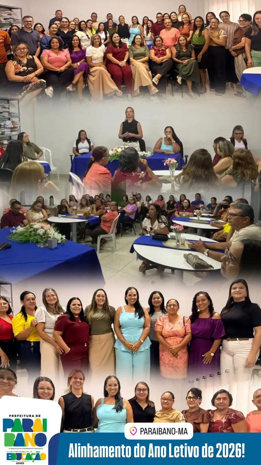 Secretaria Municipal de Educação realiza reunião de Alinhamento do Ano Letivo 2026