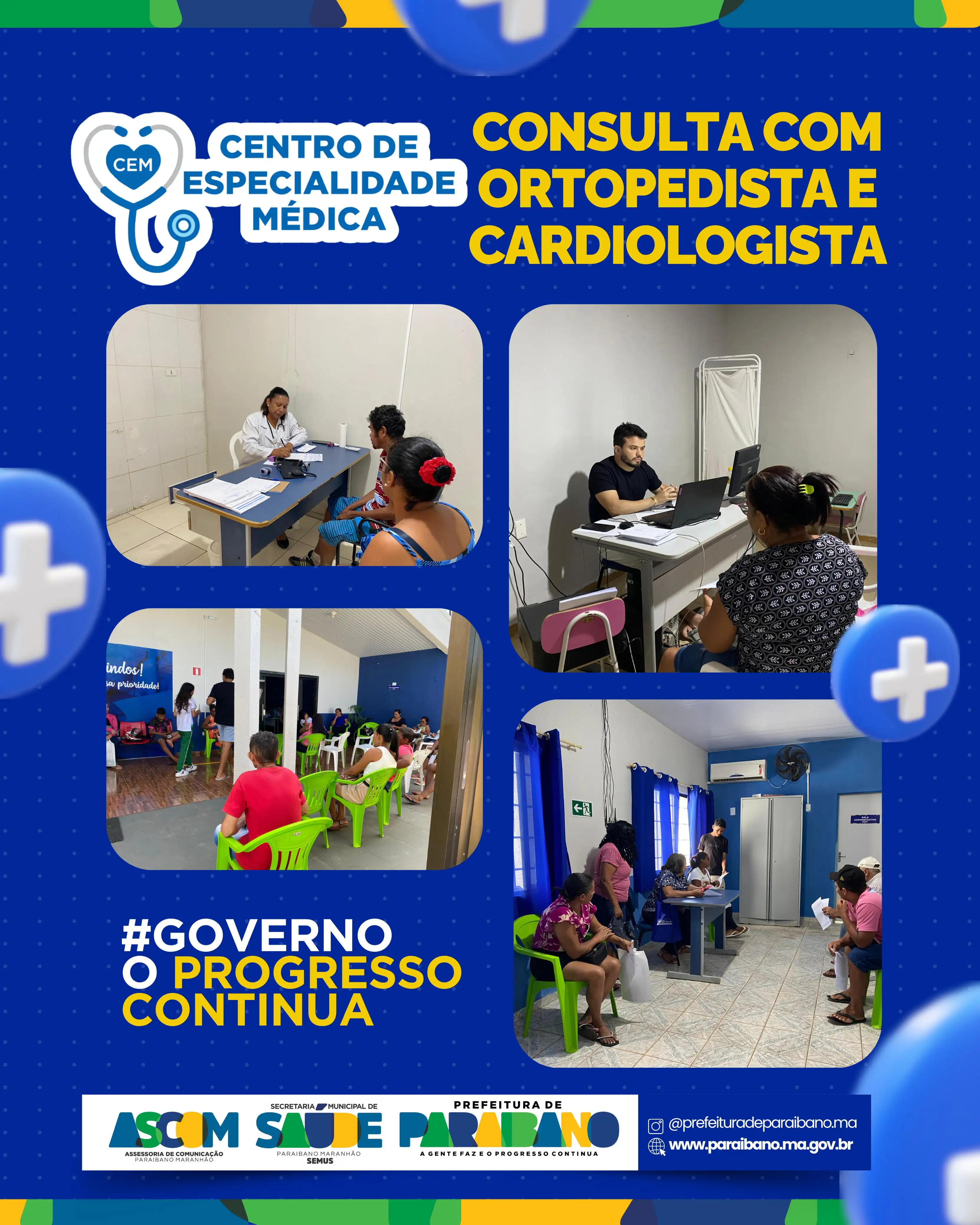 Prefeitura de Paraibano segue garantindo atendimento especializado e gratuito para a população.