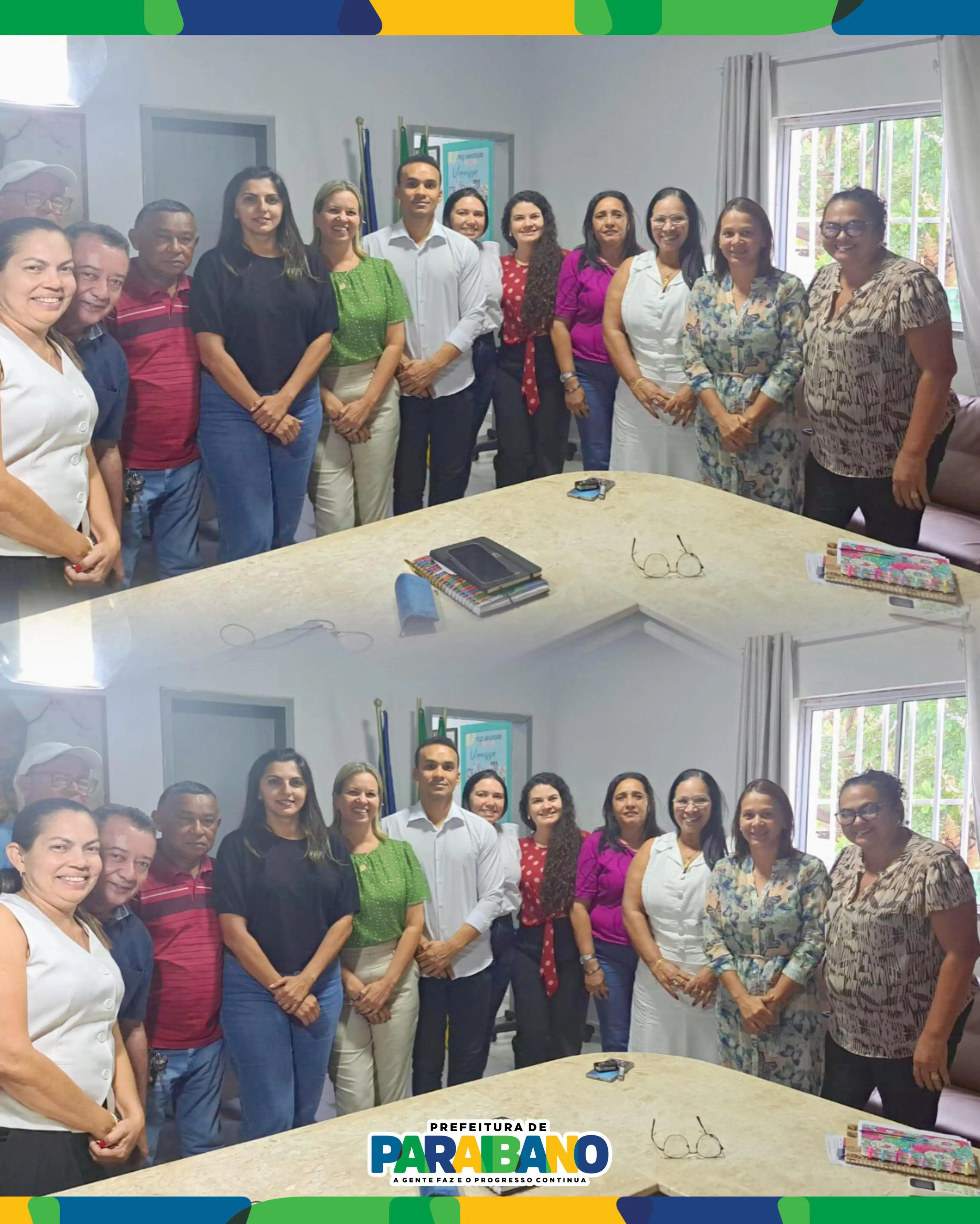 Prefeita Vanessa realiza reunião de alinhamento com o secretários do goeverno municipal.