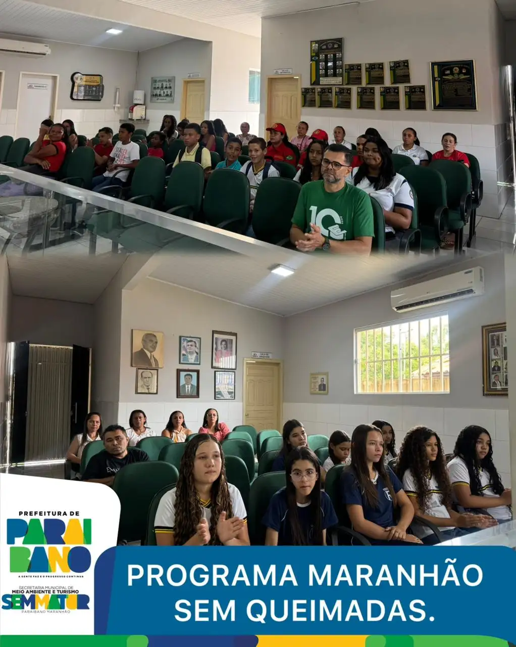 Foto 5 – Prefeitura de Paraibano, em parceria com o Governo do Maranhão,realizou ação do Programa Maranhão Sem Queimadas.