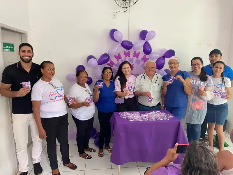 Prefeitura de Paraibano, através da Secretaria Municipal de Saúde, realizou ações em alusão ao Março Lilás.