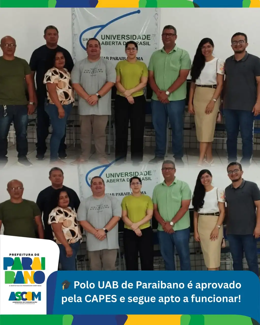 Polo UAB de Paraibano recebeu a visita do Analista da Diretoria de Educação a Distância da CAPES