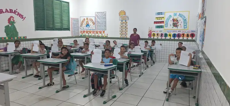 Foto 10 – O município de Paraibano deu início, no dia 24 de março, às avaliações do Compromisso Nacional Criança Alfabetizada -CNC