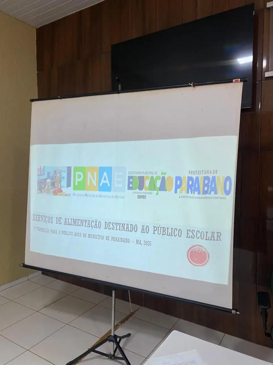Foto 2 – Prefeitura de Paraibano realizou a 1ª Formação Municipal para Auxiliares de Serviços Gerais sobre Merenda Escolar