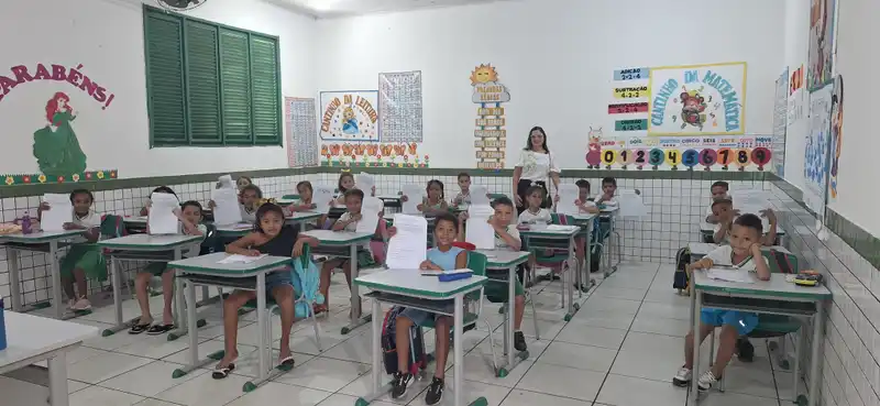 Foto 9 – O município de Paraibano deu início, no dia 24 de março, às avaliações do Compromisso Nacional Criança Alfabetizada -CNC