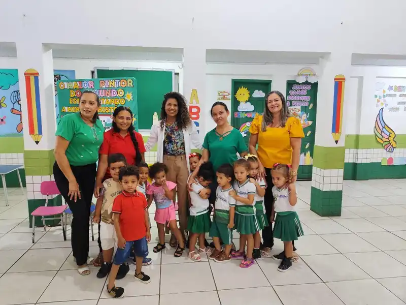 Prefeitura de Paraibano promove ações do Programa Saúde na Escola pelas unidades de ensino municipais.