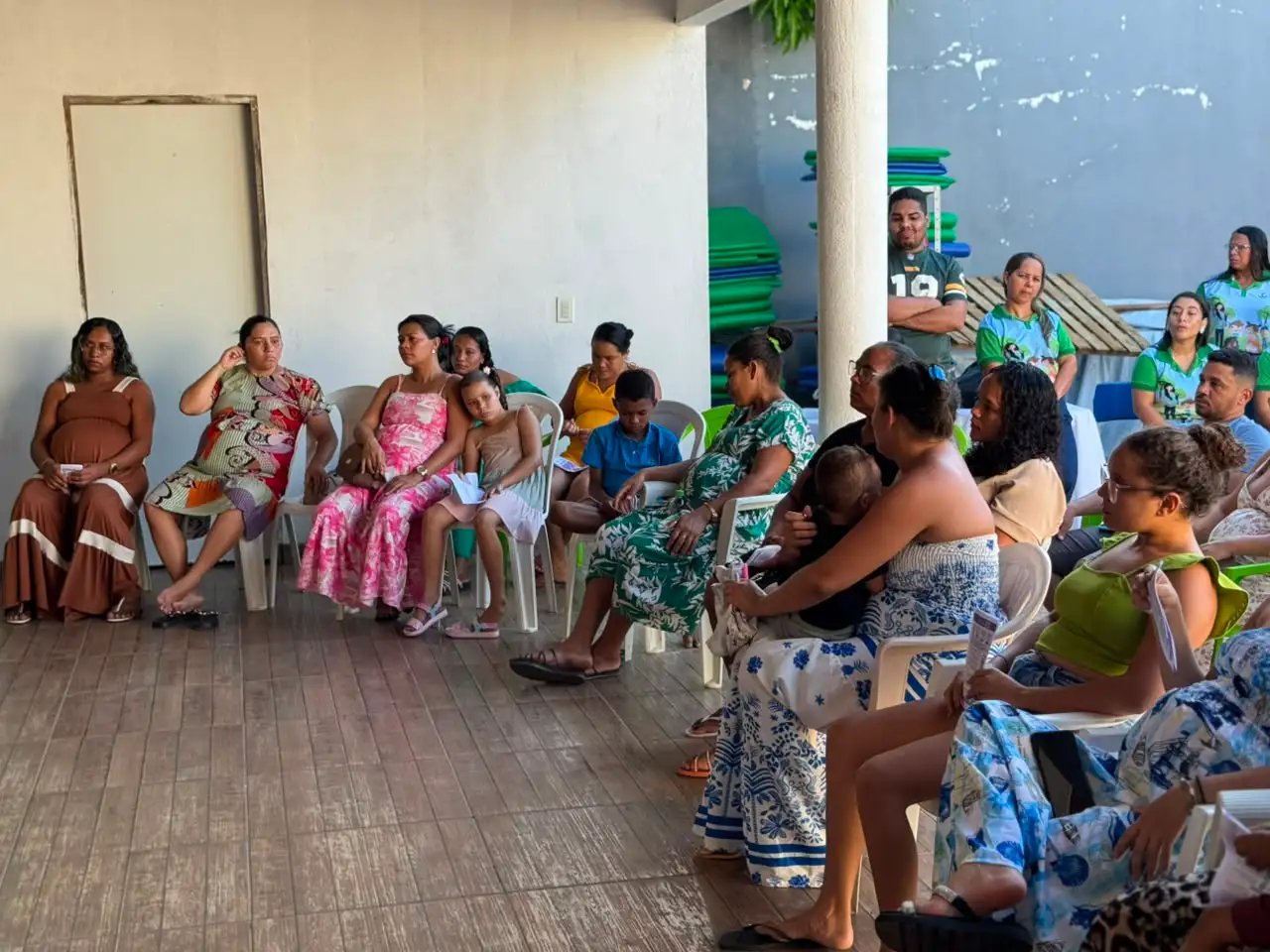 Foto 7 – Prefeitura de Paraibano, através da Secretaria de Assistência Social, realizou uma ação alusiva à campanha Agosto Verde