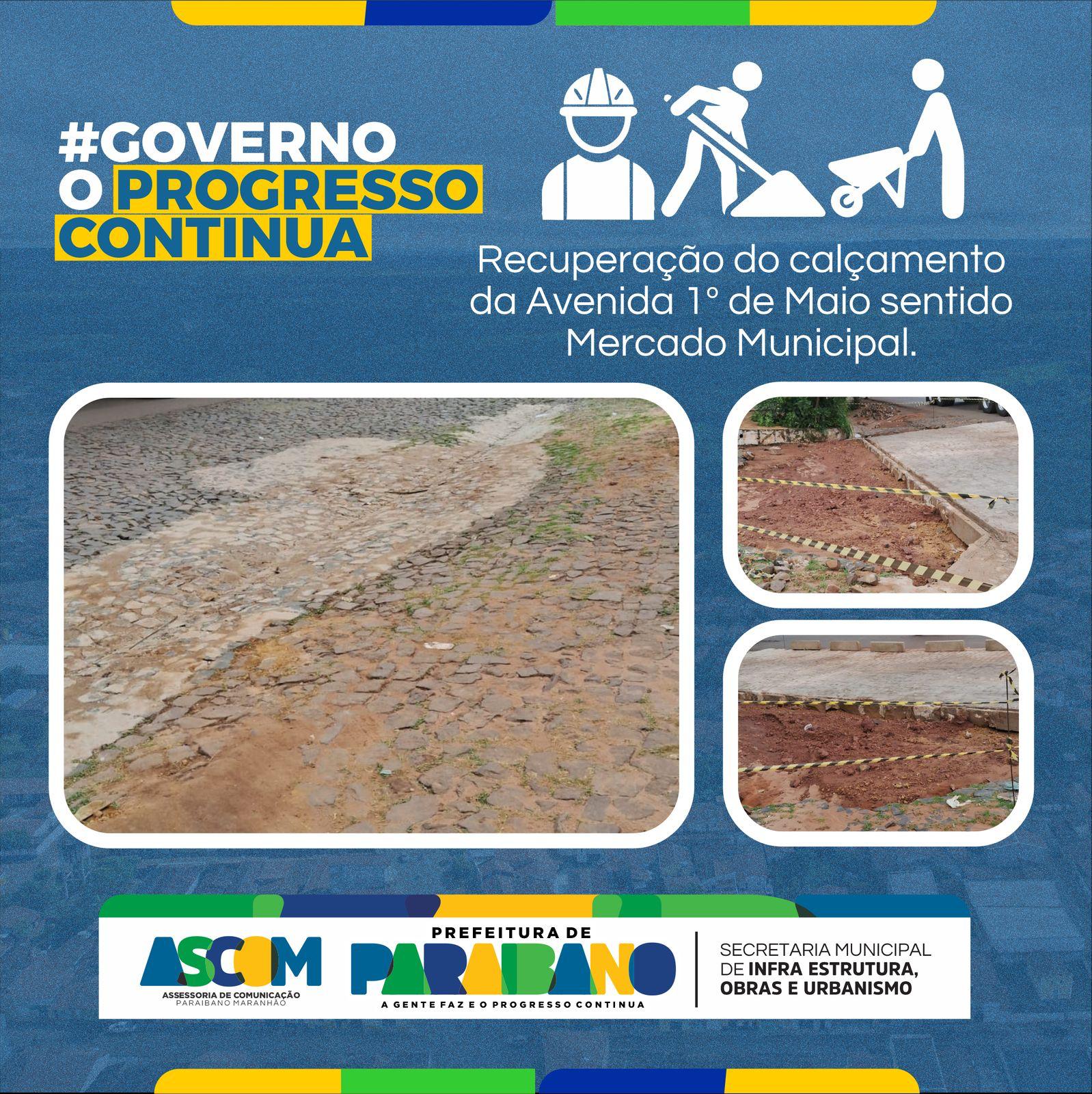 Prefeitura de Paraibano segue investindo na melhoria da mobilidade urbana.