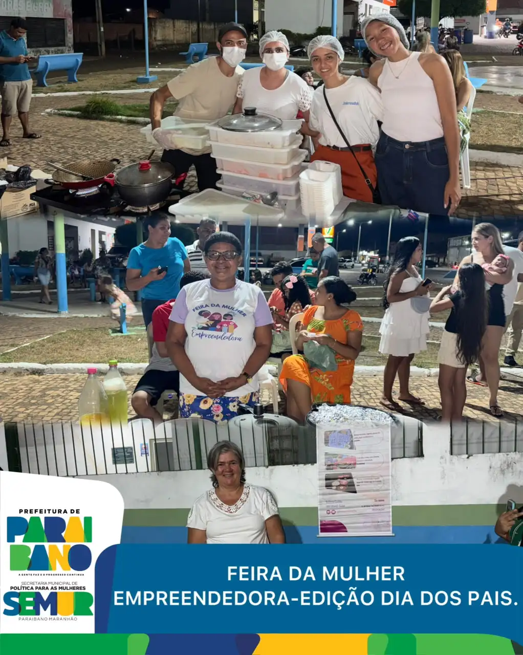 Foto 3 – Prefeitura de Paraibano, por meio da Secretaria da Mulher, realizou a Feira da Mulher Empreendedora-Edição Dia dos Pais.