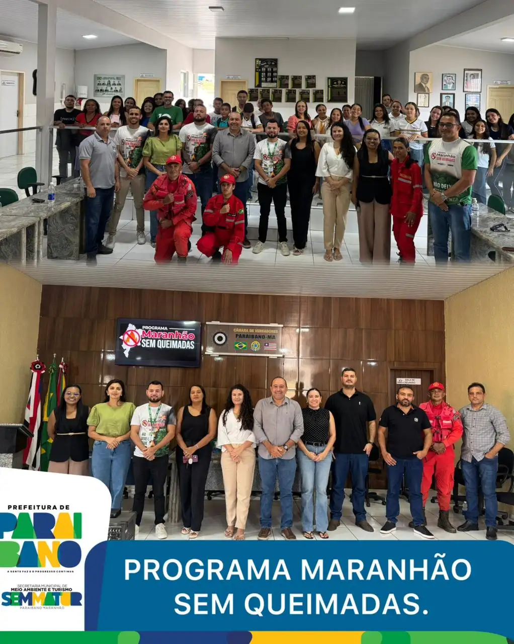 Prefeitura de Paraibano, em parceria com o Governo do Maranhão,realizou ação do Programa Maranhão Sem Queimadas.
