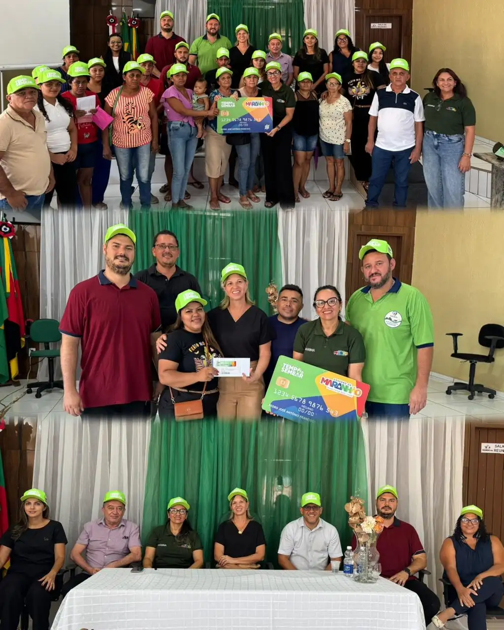 Foto 2 – Prefeitura de Paraibano realizou a entrega dos cartões do Programa Tempo de Semear