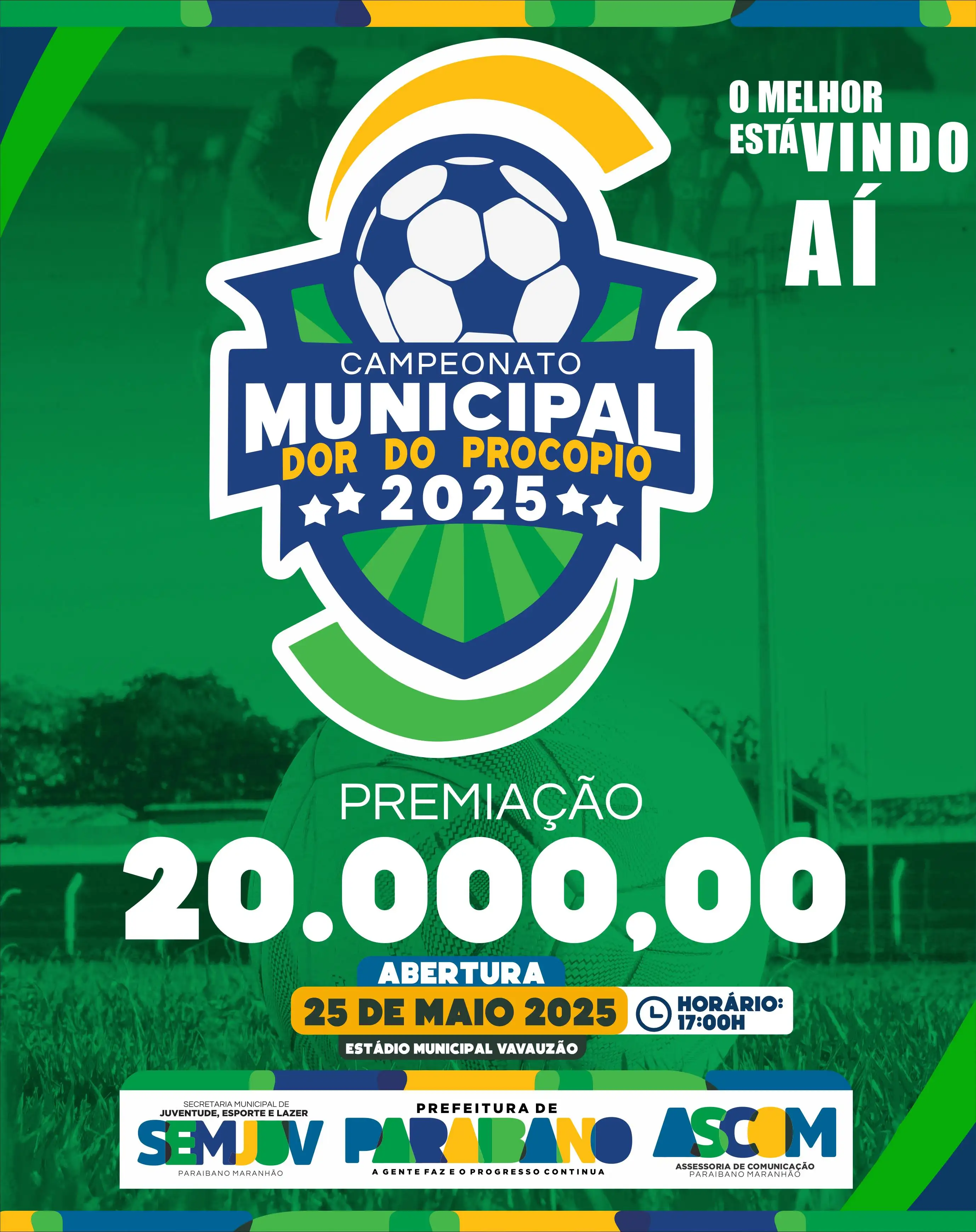 Vem aí o maior campeonato de futebol de Paraibano! ⚽️🏆🔥
