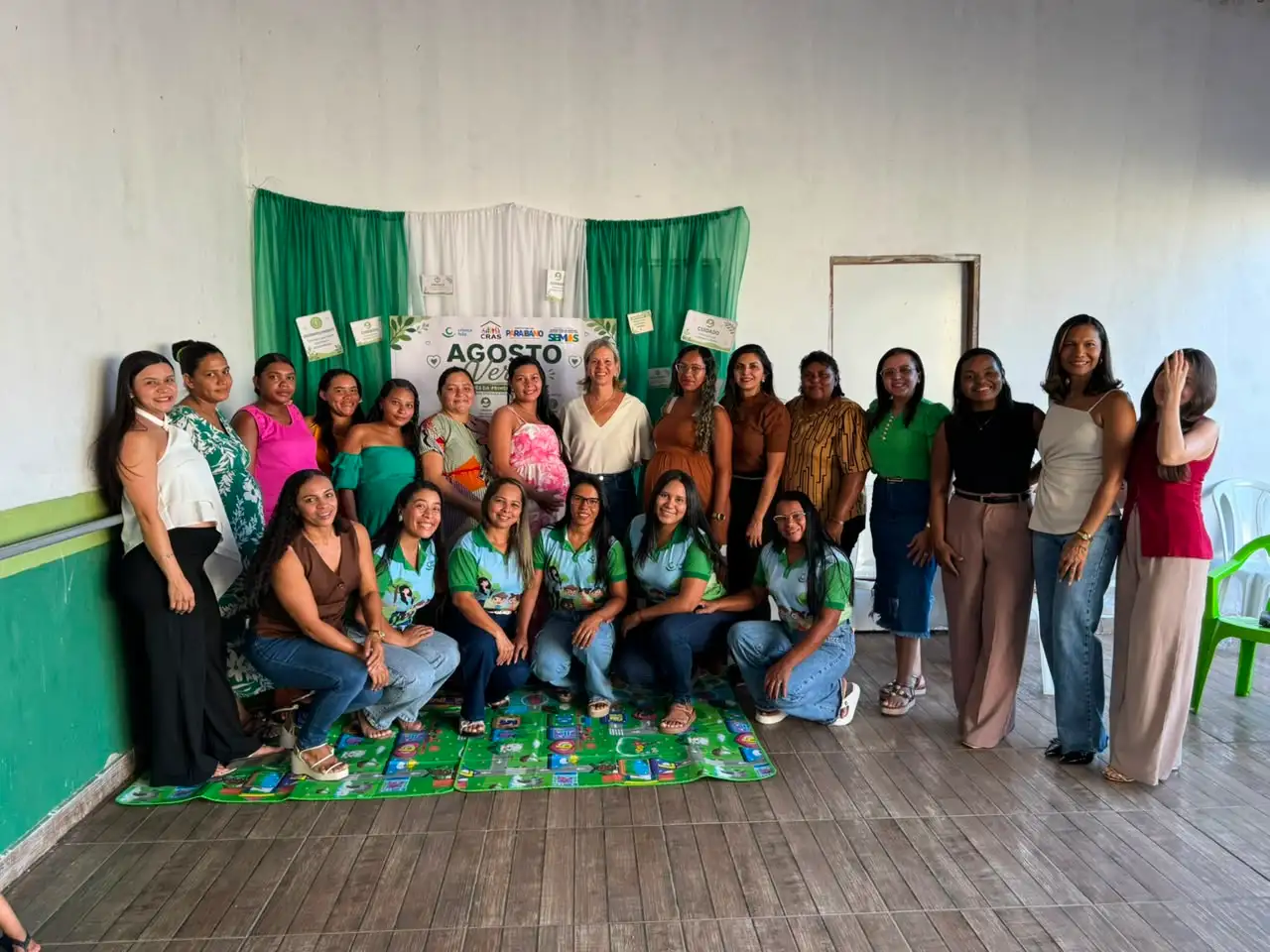 Prefeitura de Paraibano, através da Secretaria de Assistência Social, realizou uma ação alusiva à campanha Agosto Verde