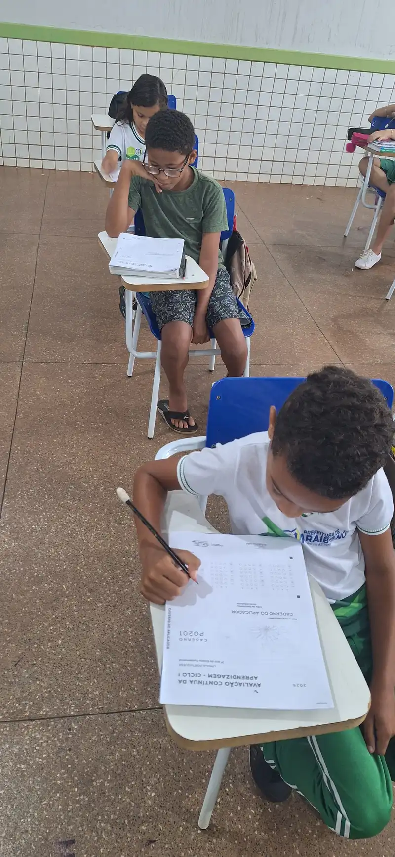 Foto 19 – O município de Paraibano deu início, no dia 24 de março, às avaliações do Compromisso Nacional Criança Alfabetizada -CNC