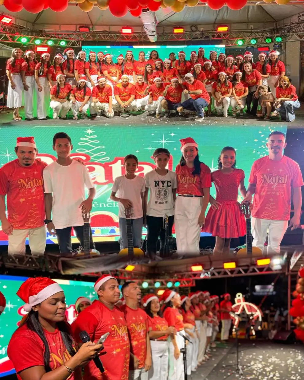 Foto 3 – Prefeitura de Paraibano realiza um momento especial com o Natal Luz da Assistência Social.