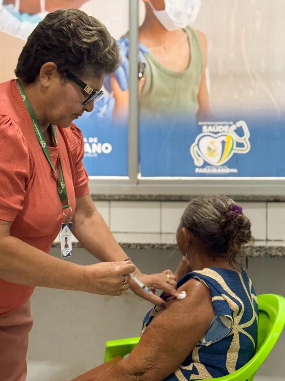 Foto 12 – Dia D de vacinação contra a Influenza foi realizado com sucesso em Paraibano!
