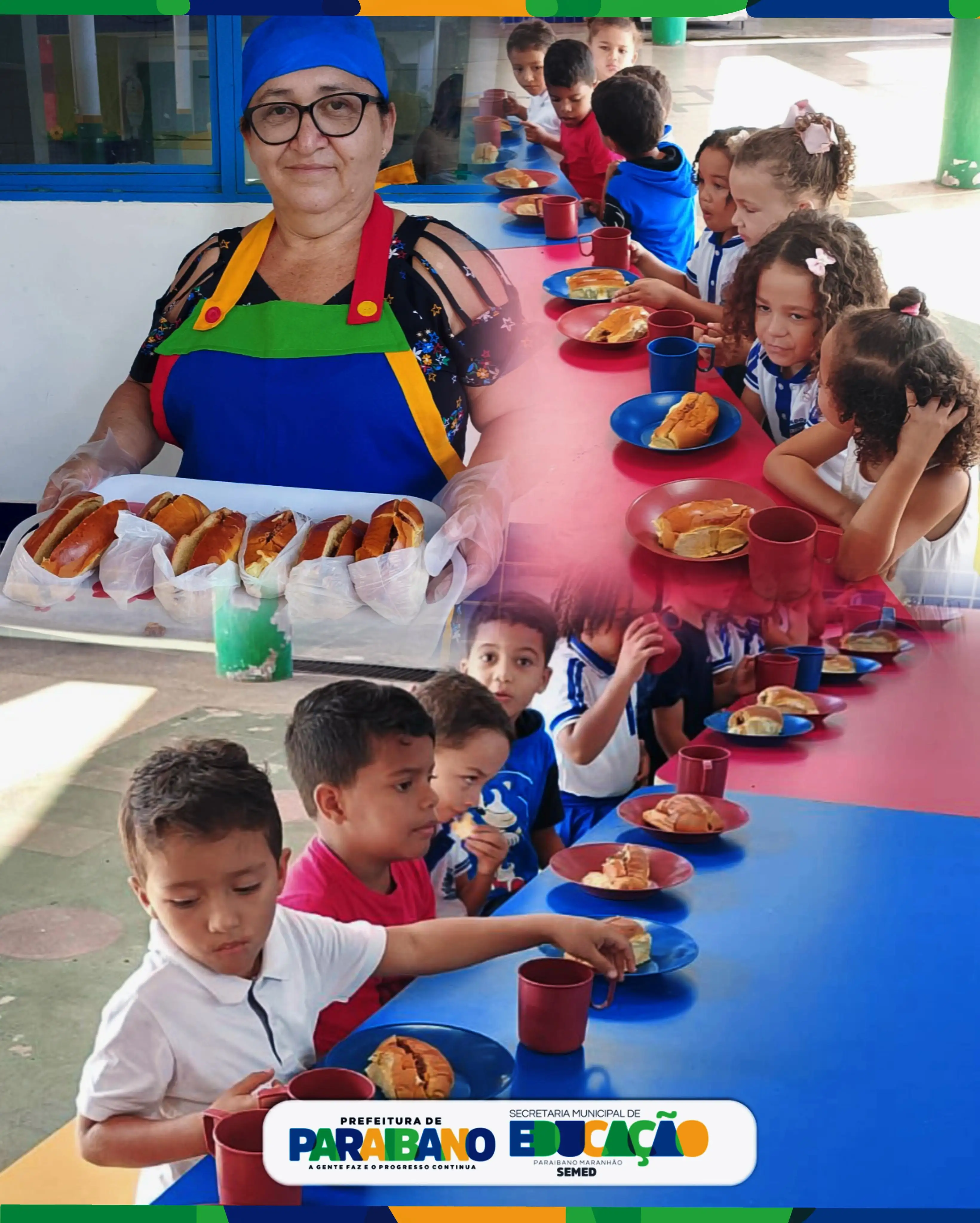 Prefeitura de Paraibano garante merenda escolar nas escolas municipais