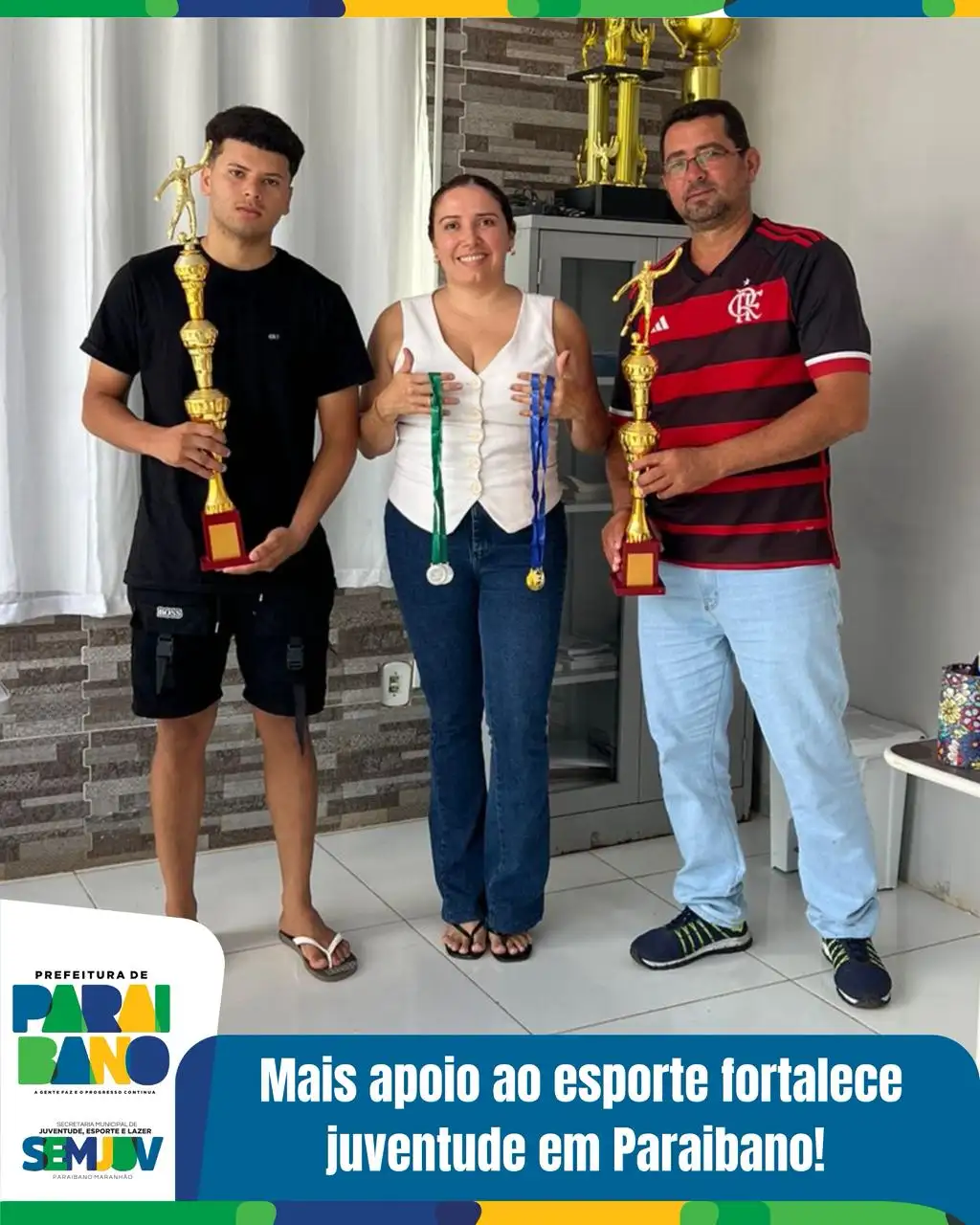Prefeitura de Paraibano segue investindo no programa Mais Apoio ao Esporte