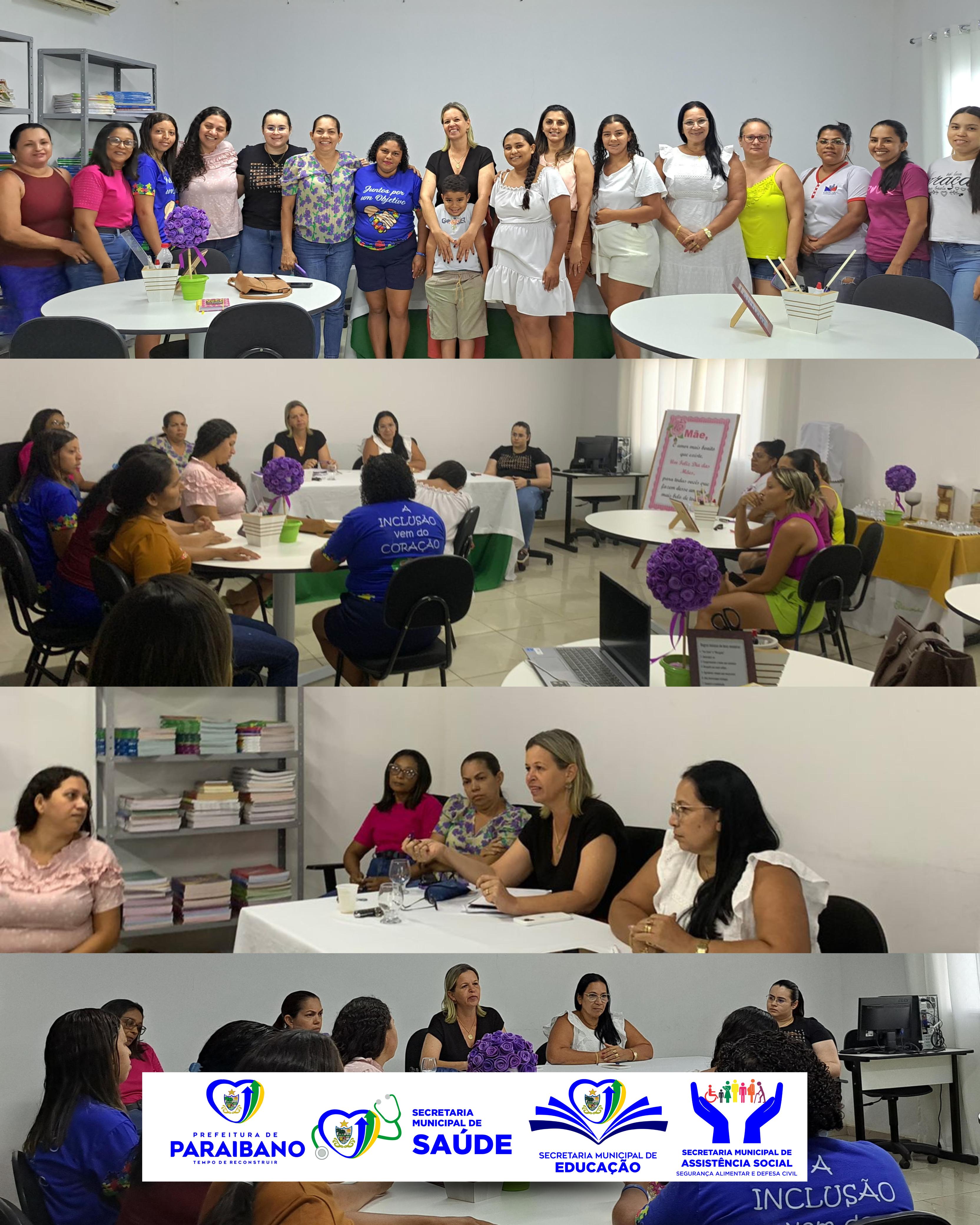 A Prefeitura Municipal de Paraibano realizou uma importante reunião com representantes da rede de assistência, saúde e educação, visando alinhar os serviços oferecidos às famílias das crianças com Transtorno do Espectro Autista (TEA) ou que possuam alguma deficiência.