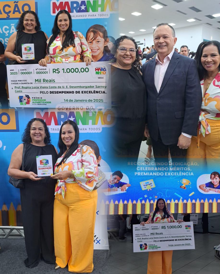 Prefeitura de Paraibano é Destaque na Educação do Maranhão!