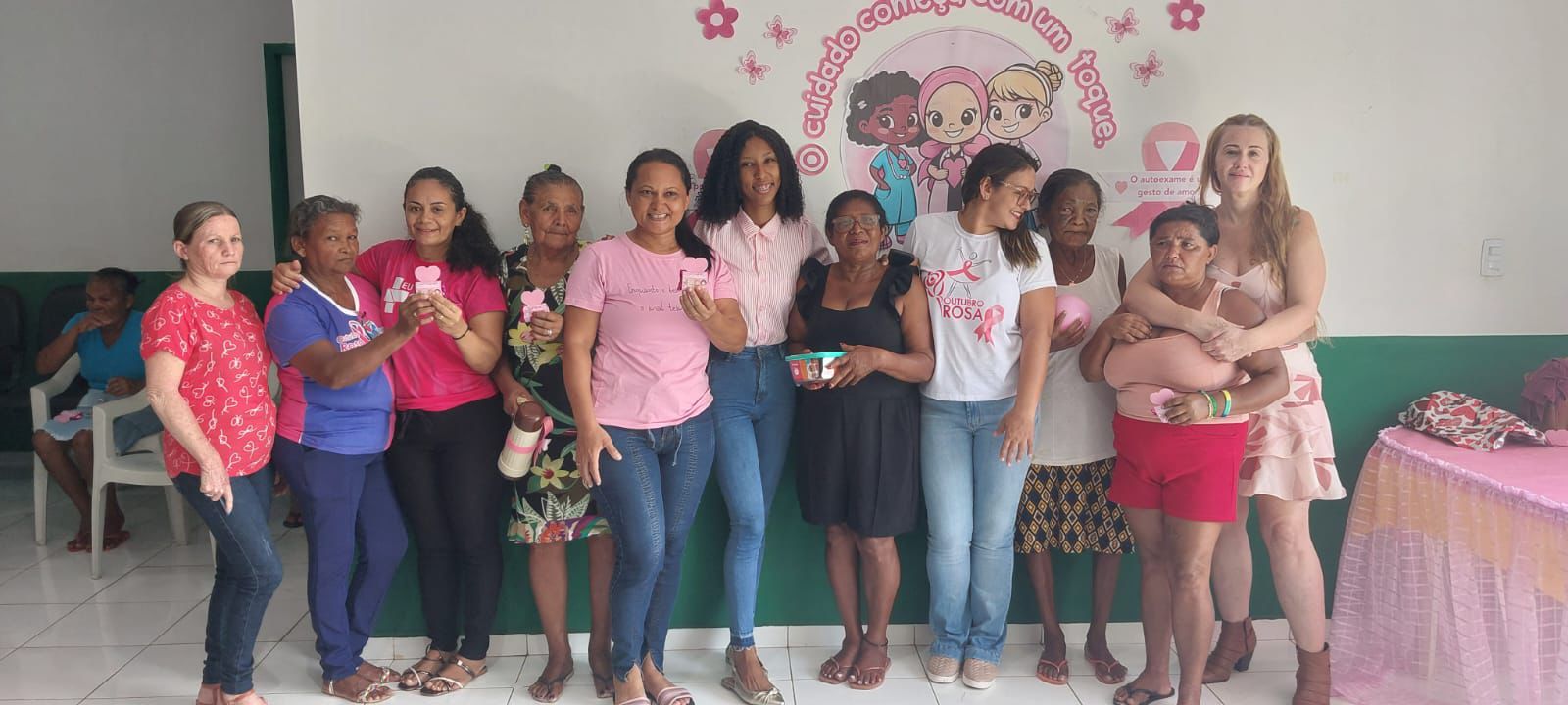 Foto 7 – PREFETITURA DE PARAIBANO REALIZA AÇÕES AO OUTBRO ROSA