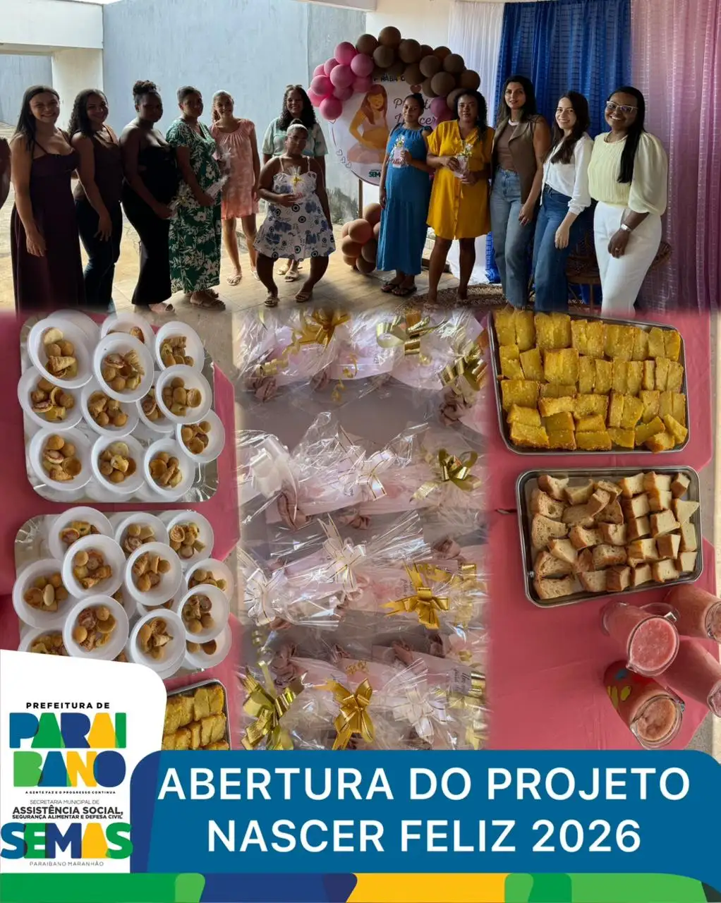 Foto 1 – Prefeitura de Paraibano realizou a abertura do projeto Nascer Feliz.