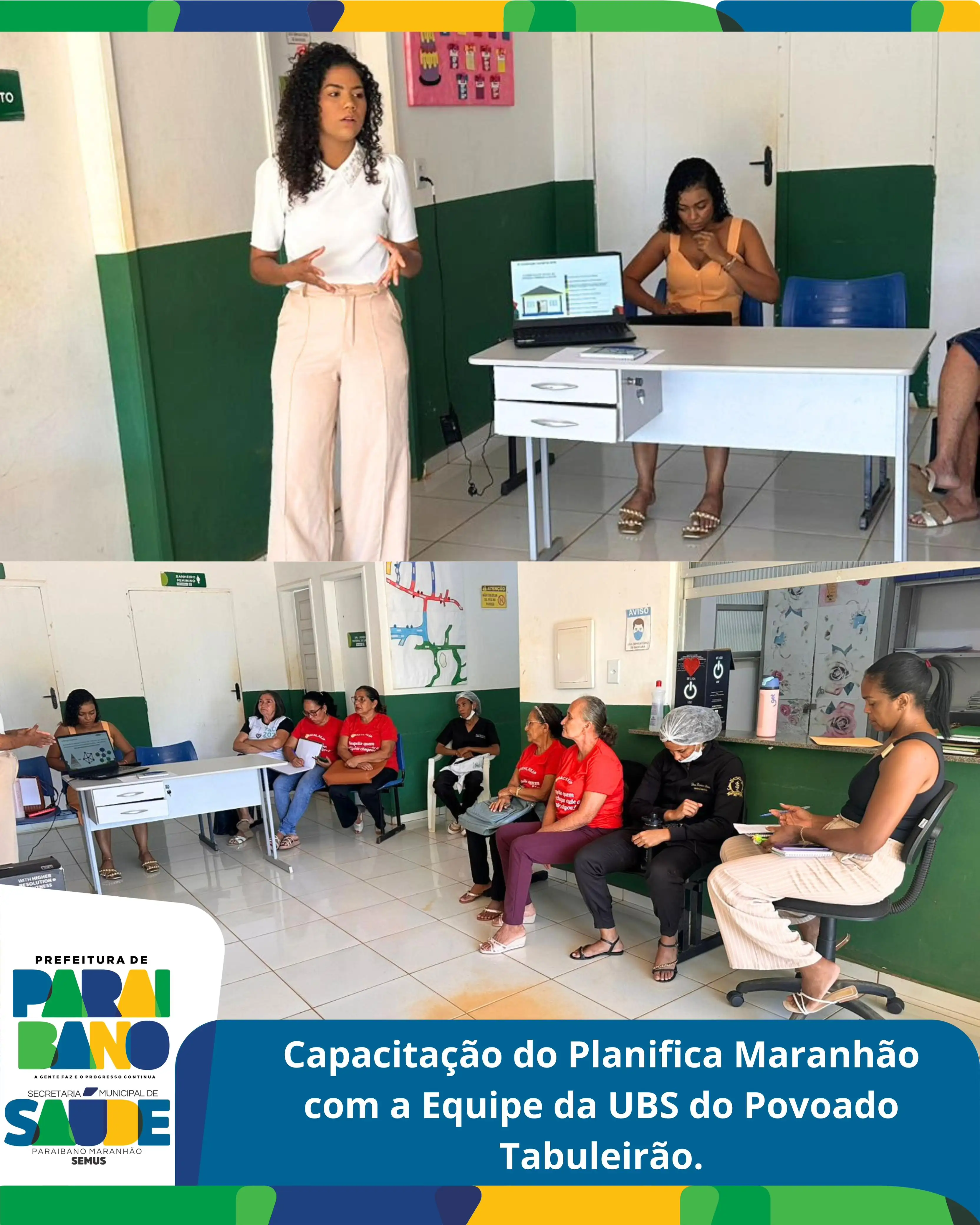 Prefeitura realiza capacitação e fortalecimento na UBS do povoado Tabuleirão!