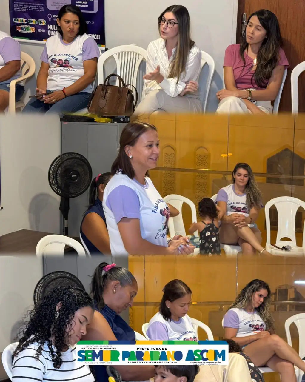 Prefeitura de Paraibano, realizou a 2ª edição do Chá da Tarde com as mulheres da Feira da Mulher Empreendedora.